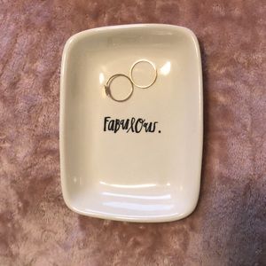 RAE DUNN “FABULOUS” JEWELRY HOLDER